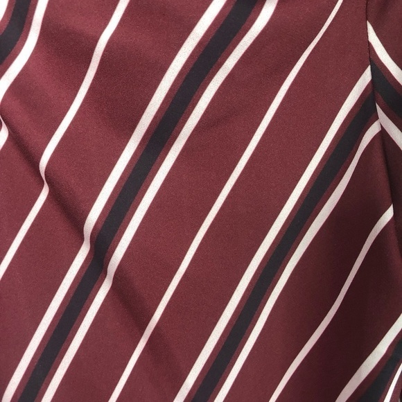 Antonio Melani Striped Split Back Blouse - Picture 6 of 7